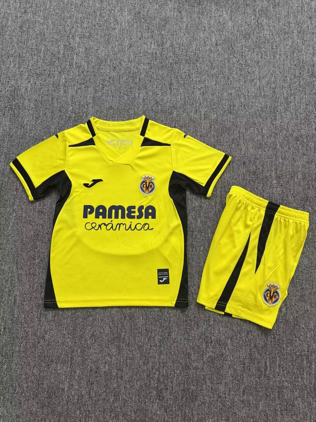 Kids-Villarreal 26/27 Home Soccer Jersey